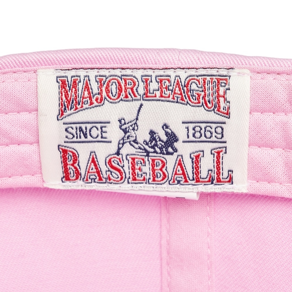 Nón MLB Basic Coloration Ball Cap Boston Red Sox Pink