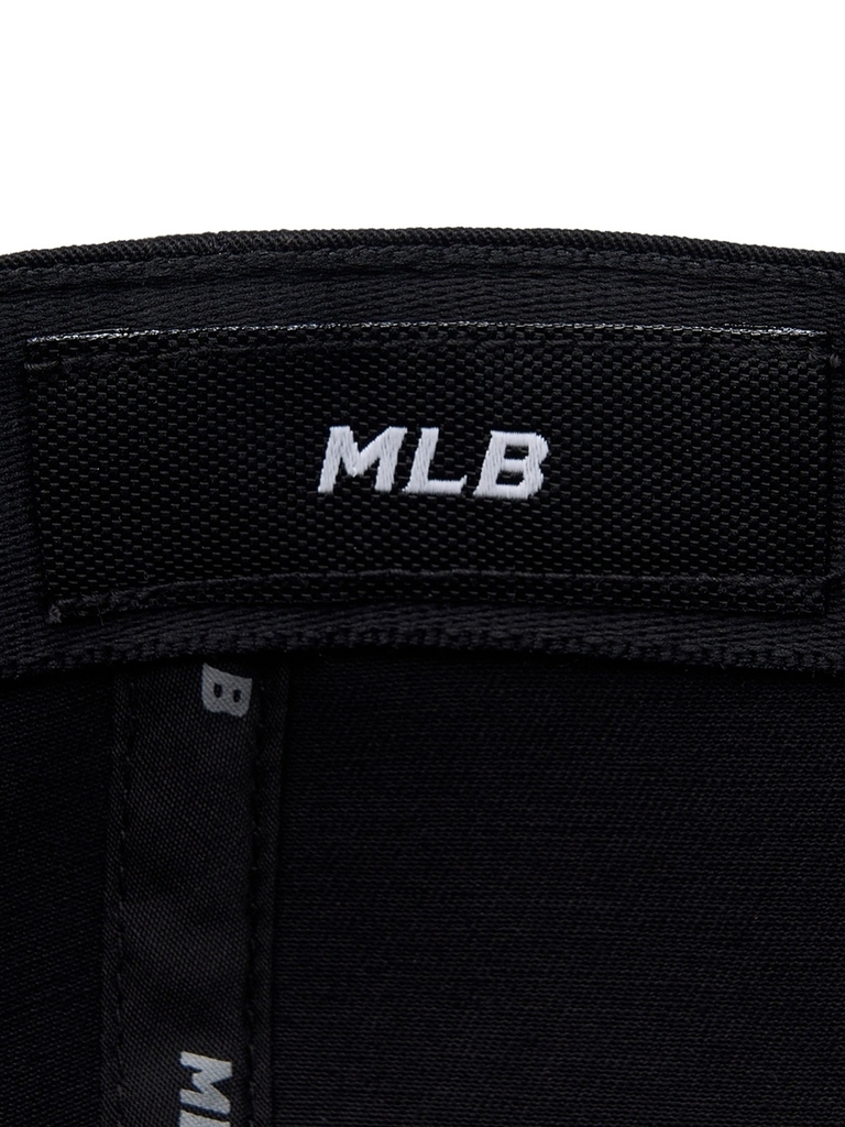 Nón MLB Korea Basic Medium Logo Unstructured Ball Cap New York Yankees Black