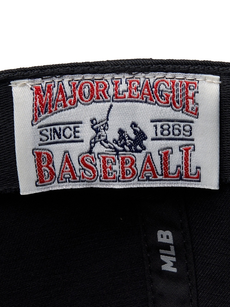 Nón MLB Korea Basic Medium Logo Unstructured Ball Cap New York Yankees Black
