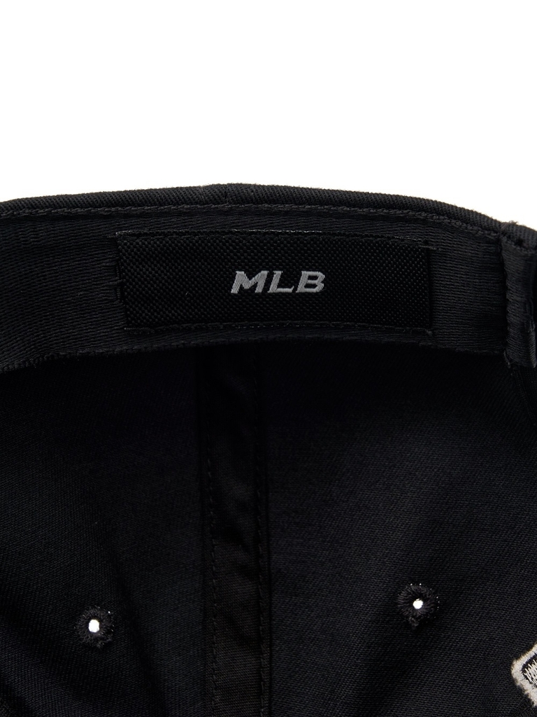 Nón MLB Korea Basic Coopers Washed Unstructured Ball Cap New York Yankees Black