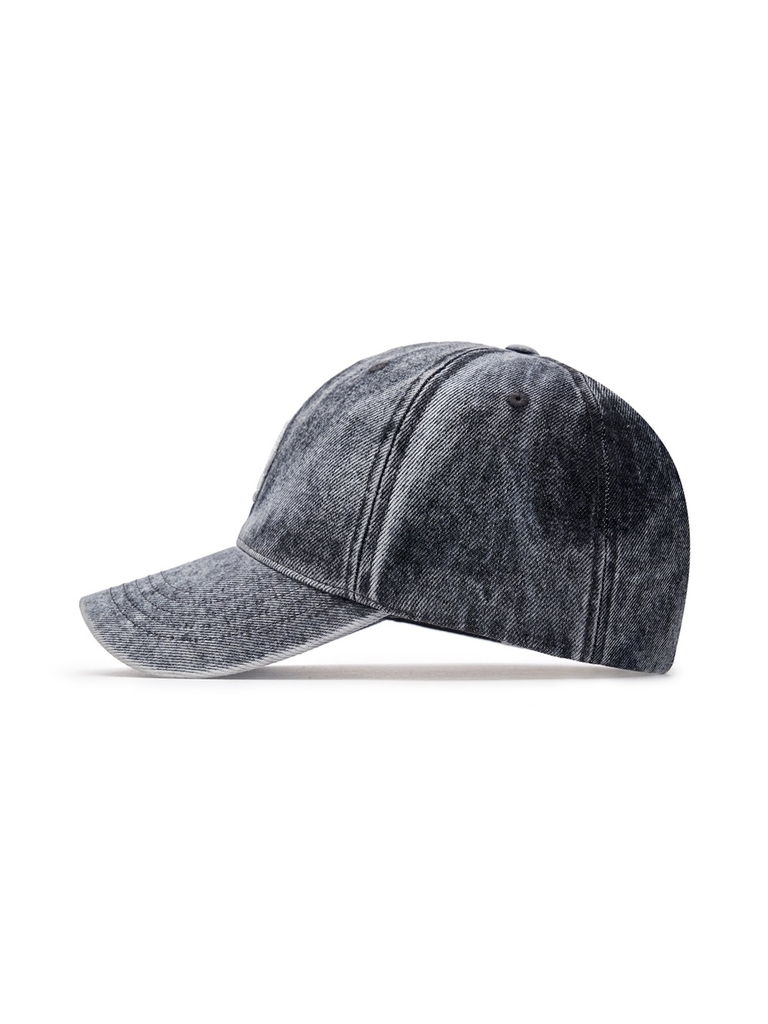 Nón MLB Korea Heavy Washed Unstructured Ball Cap LA Dodgers Grey