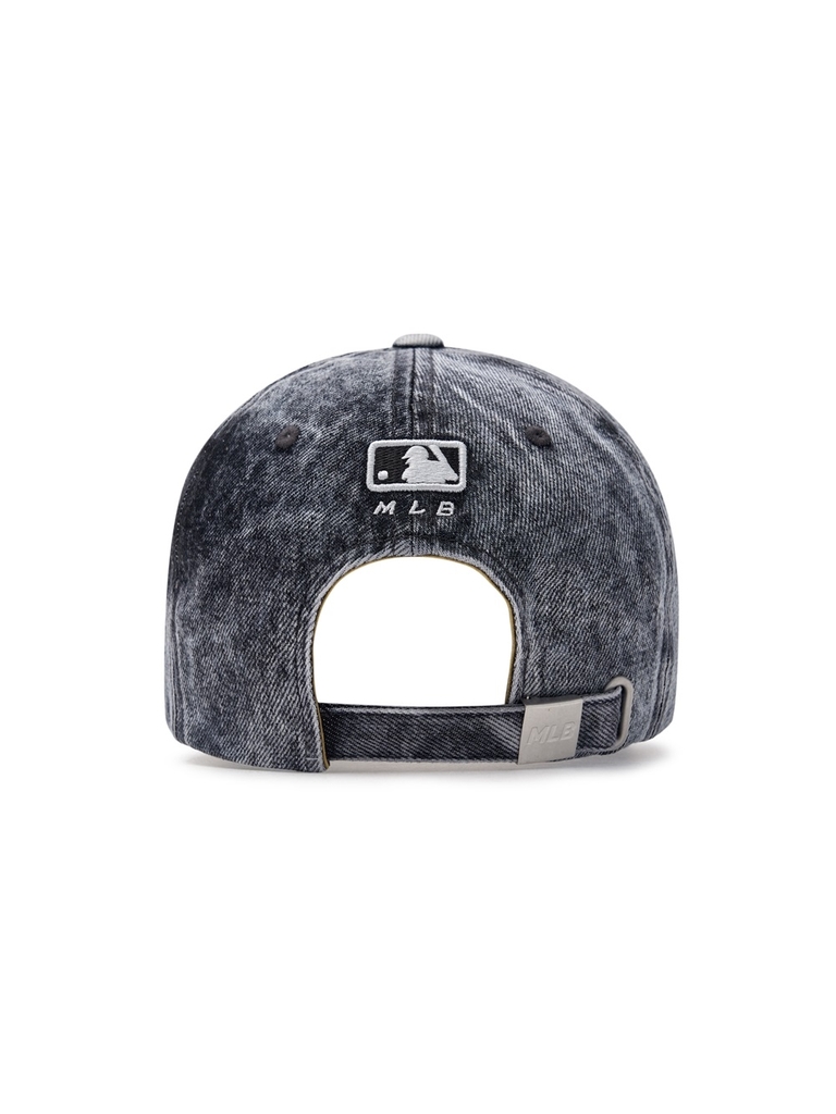 Nón MLB Korea Heavy Washed Unstructured Ball Cap LA Dodgers Grey