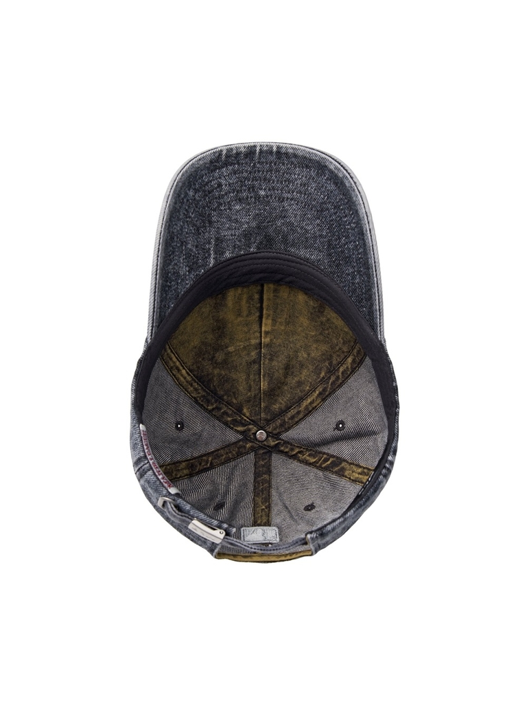 Nón MLB Korea Heavy Washed Unstructured Ball Cap LA Dodgers Grey