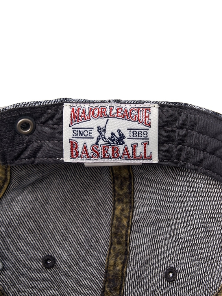 Nón MLB Korea Heavy Washed Unstructured Ball Cap LA Dodgers Grey