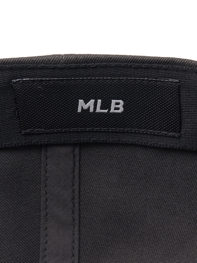 Nón MLB Korea Culsive Lettering Unstructured Ball Cap New York Mets Grey