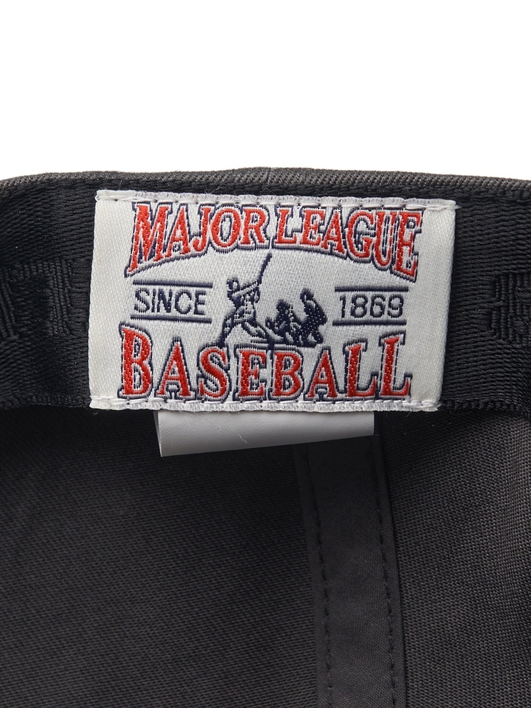 Nón MLB Korea Culsive Lettering Unstructured Ball Cap New York Mets Grey