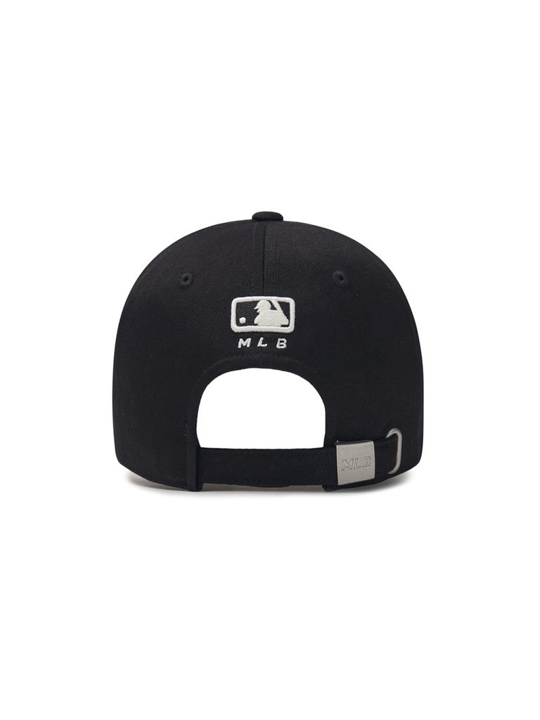 Nón MLB Koera Culsive Lettering Unstructured Ball Cap New York Yankees Black