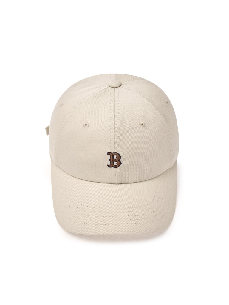 Nón MLB Korea Nanologo Unstructured Ball Cap Boston Red Sox Sand