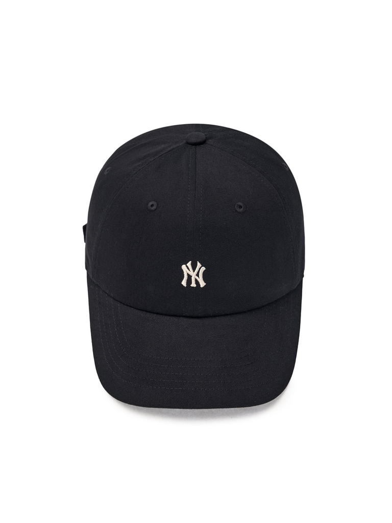 Nón MLB Korea Nanologo Unstructured Ball Cap New York Yankees Black