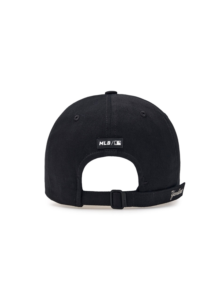 Nón MLB Korea Nanologo Unstructured Ball Cap New York Yankees Black