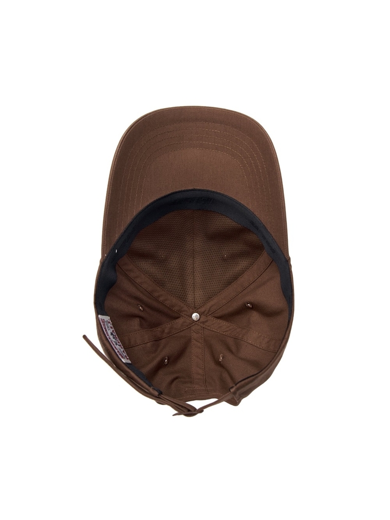 Nón MLB Korea Nanologo Unstructured Ball Cap New York Yankees Brown