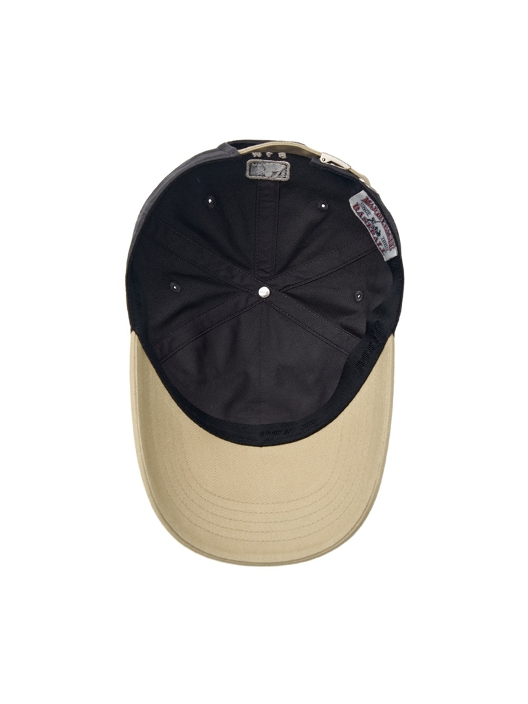 Nón MLB Korea Varsity One Point Color Block Unstructured Ball Cap New York Yankees Grey