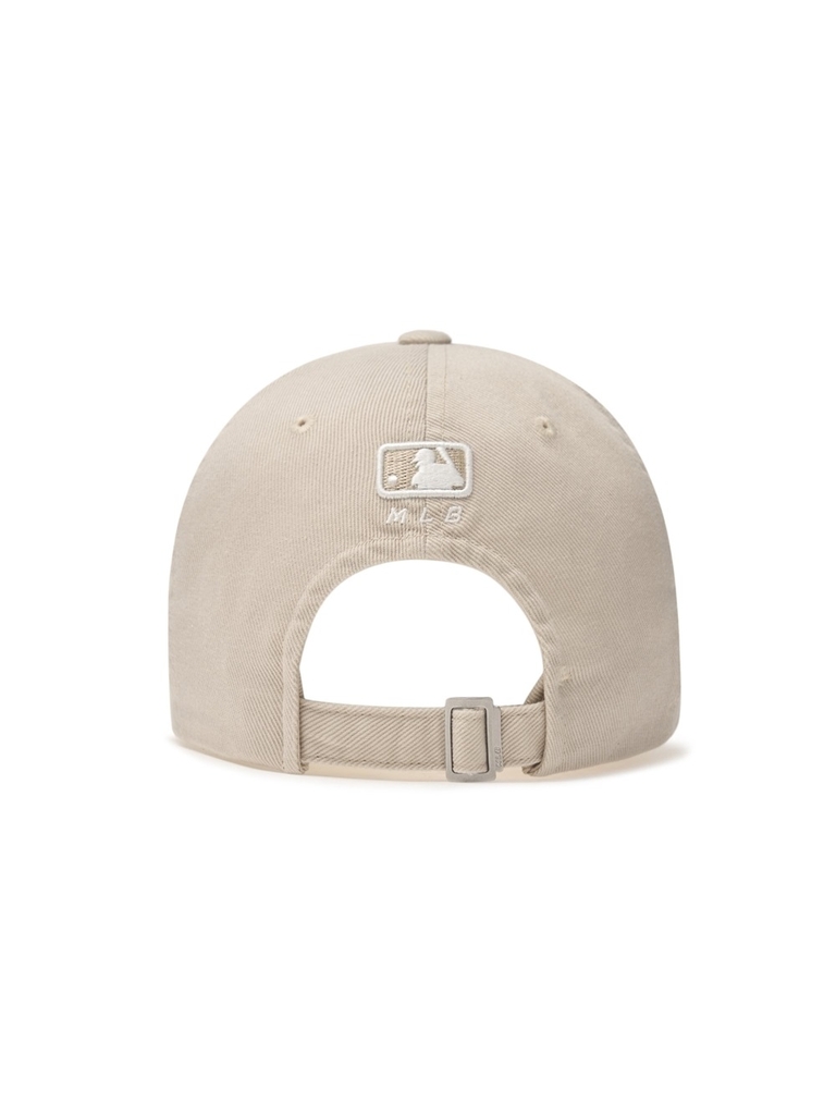 Nón MLB Korea Vintage Culsive Unstructured Ball Cap Boston Red Sox Cream