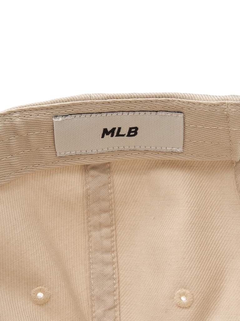 Nón MLB Korea Vintage Culsive Unstructured Ball Cap Boston Red Sox Cream