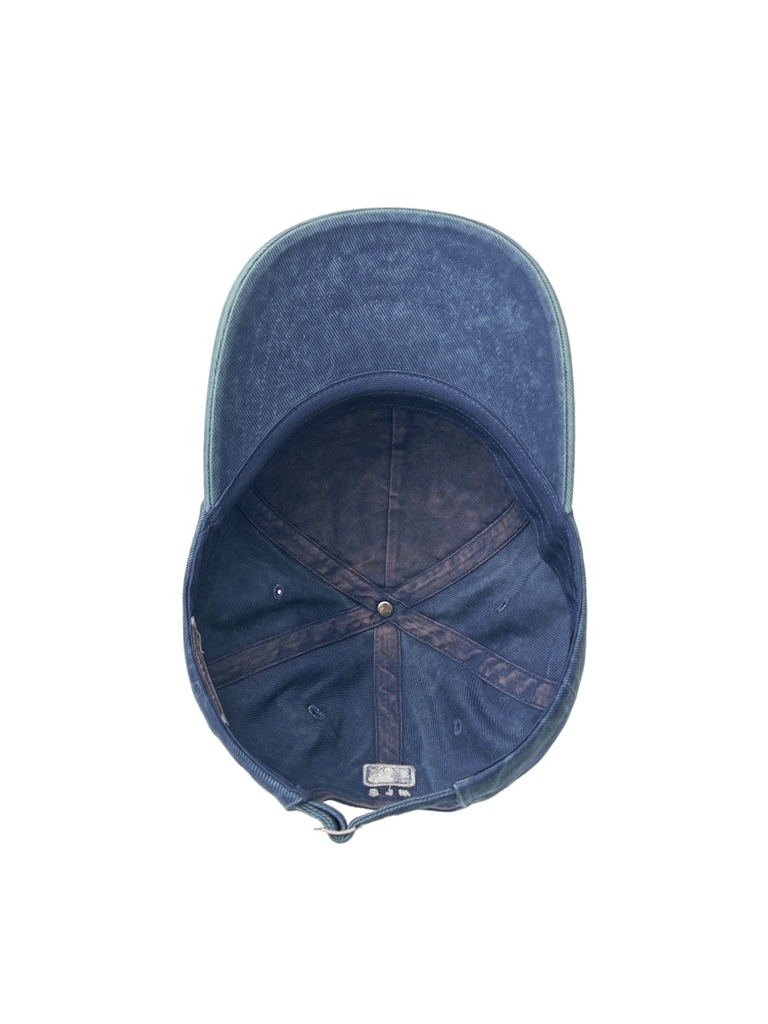 Nón MLB Korea Vintage Culsive Unstructured Ball Cap LA Dodgers Indigo