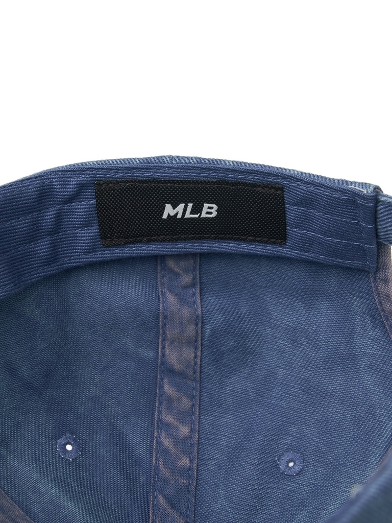 Nón MLB Korea Vintage Culsive Unstructured Ball Cap LA Dodgers Indigo