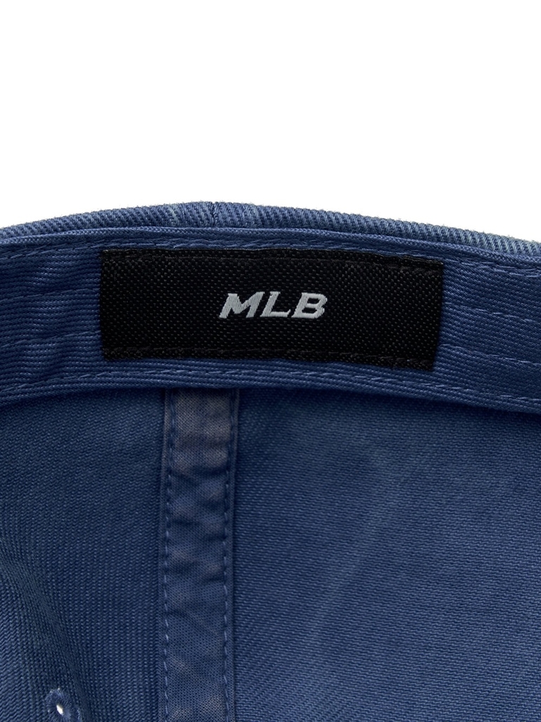 Nón MLB Korea Varsity Vintage Culsive Color Block Unstructured Ball Cap LA Dodgers Indigo