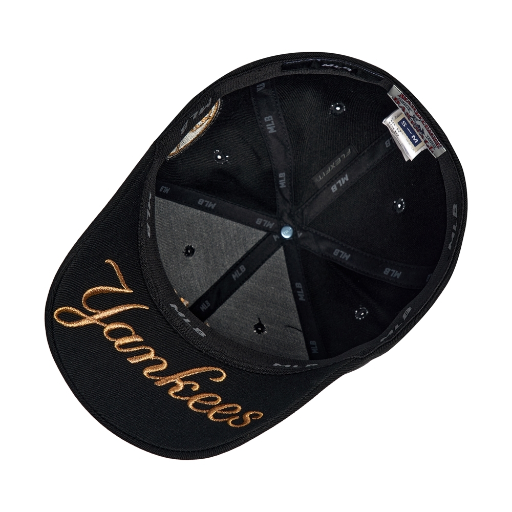 Nón MLB Circle Stamp Bal Cap New York Yankees Gold