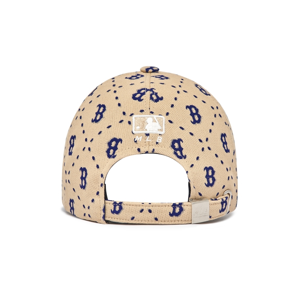 Nón MLB Diamond Monogram Structured Ball Cap Boston Red Sox L.Sand