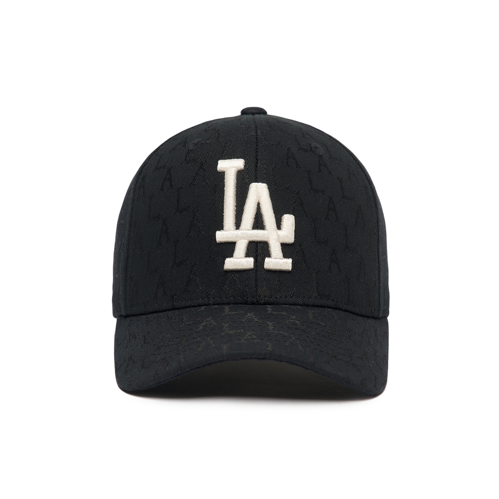 Nón MLB Monogram Jacquard Ball-Cap LA Dodgers Black