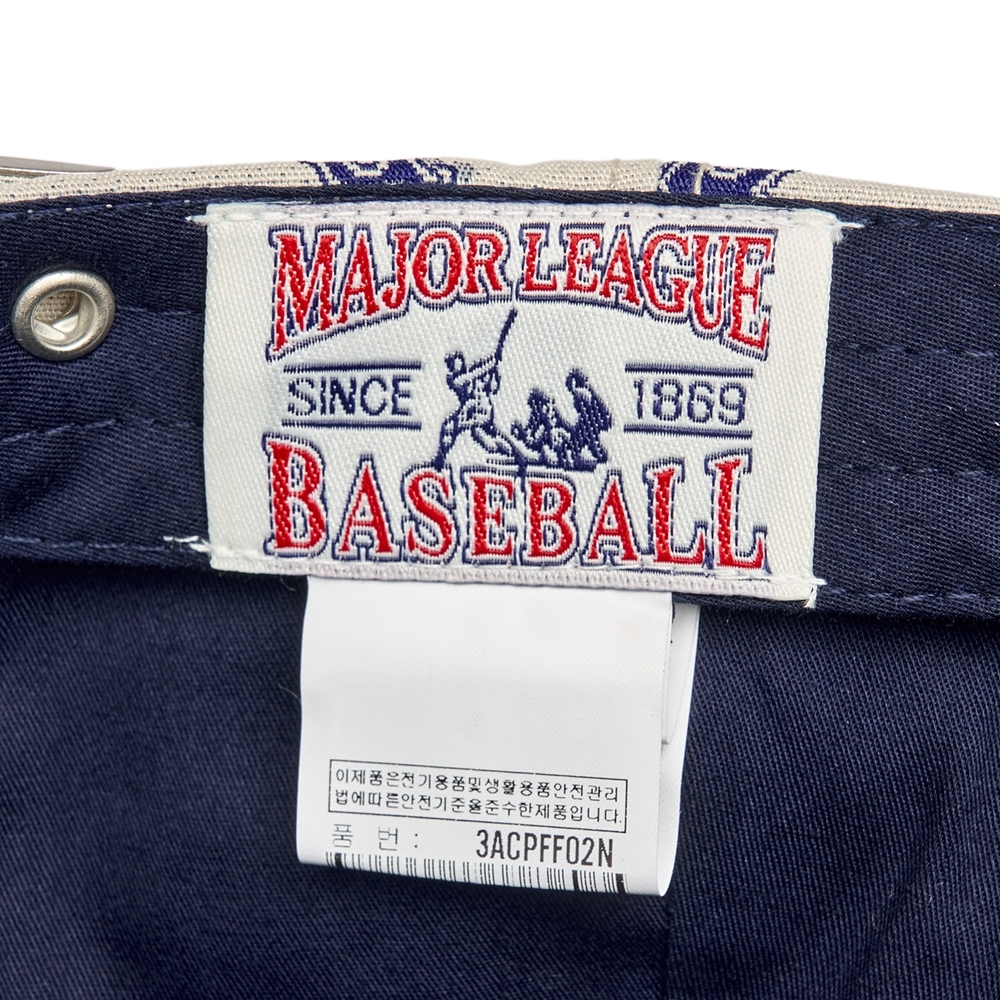 Nón MLB Monogram Classic Structure Ball Cap Boston Red Sox L.Beige