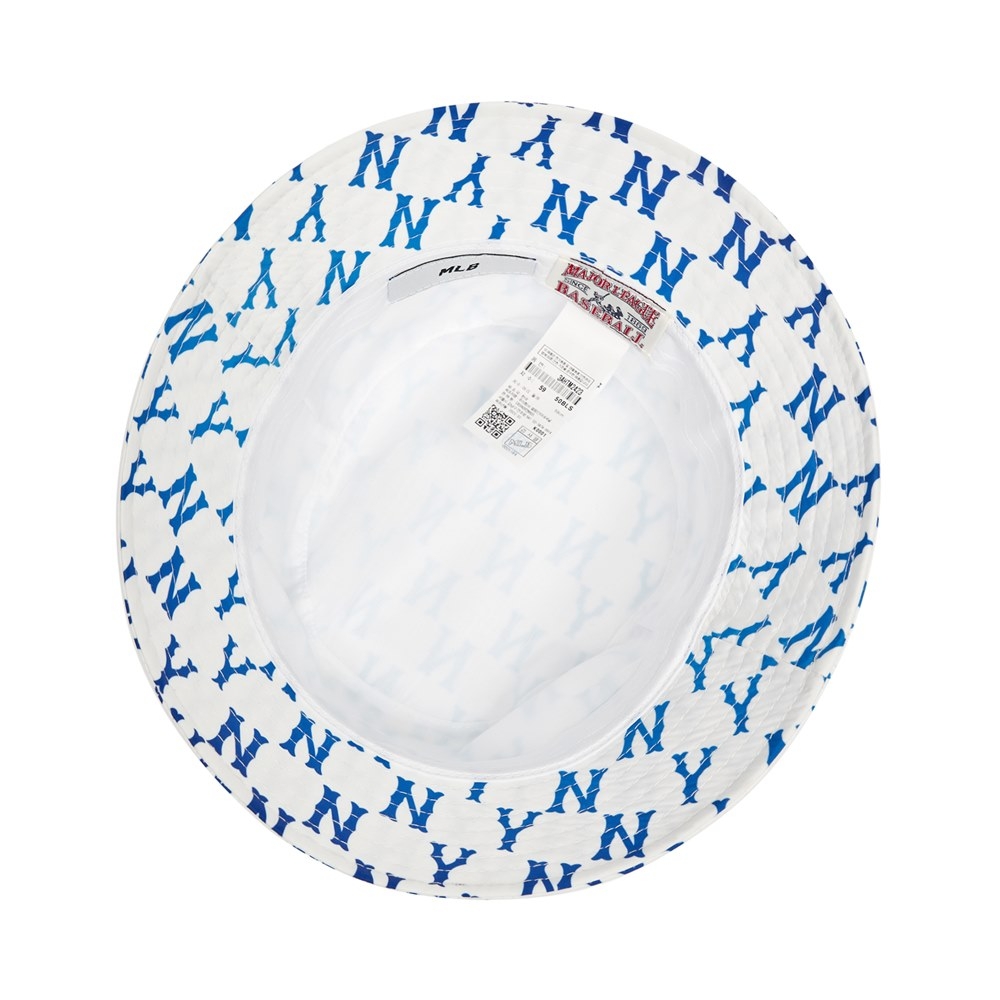 Nón MLB Monogram Gradation Bucket Hat New York Yankees Blue