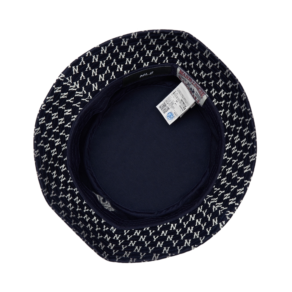 Nón MLB Monogram Gradation Bucket-Hat New York Yankees D.Navy