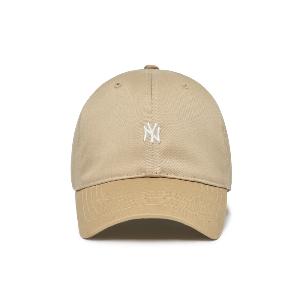 Nón MLB Nano Logo Fielder Ball Cap New York Yankees Beige