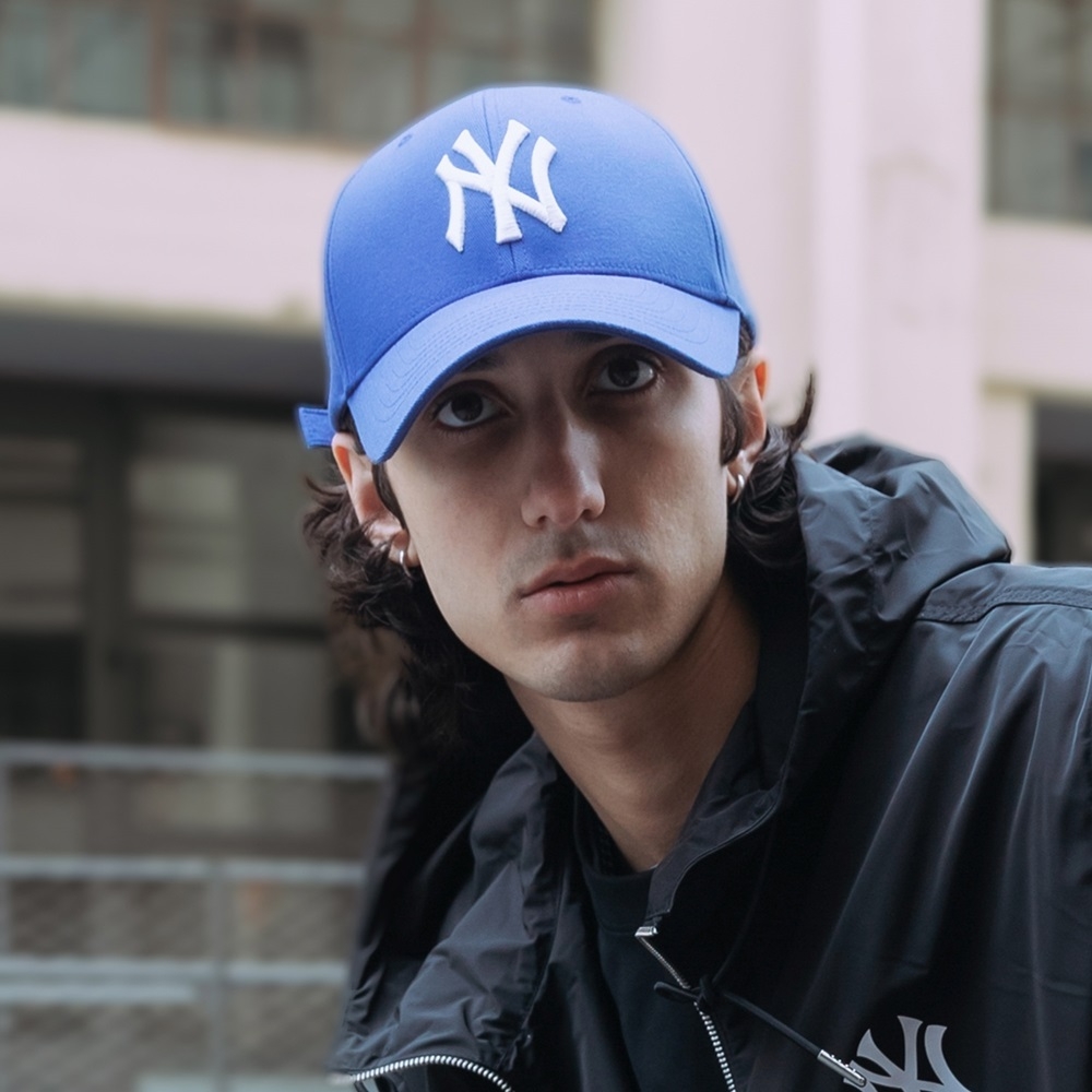 Nón MLB New Fit Structure Ball Cap New York Yankees M.Persian Blue