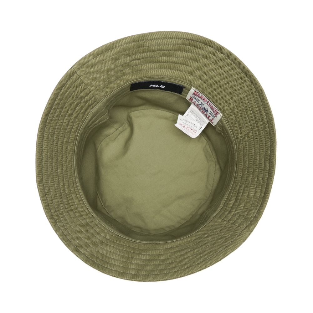 Nón MLB Oxford Bucket Hat Boston Red Sox Khaki