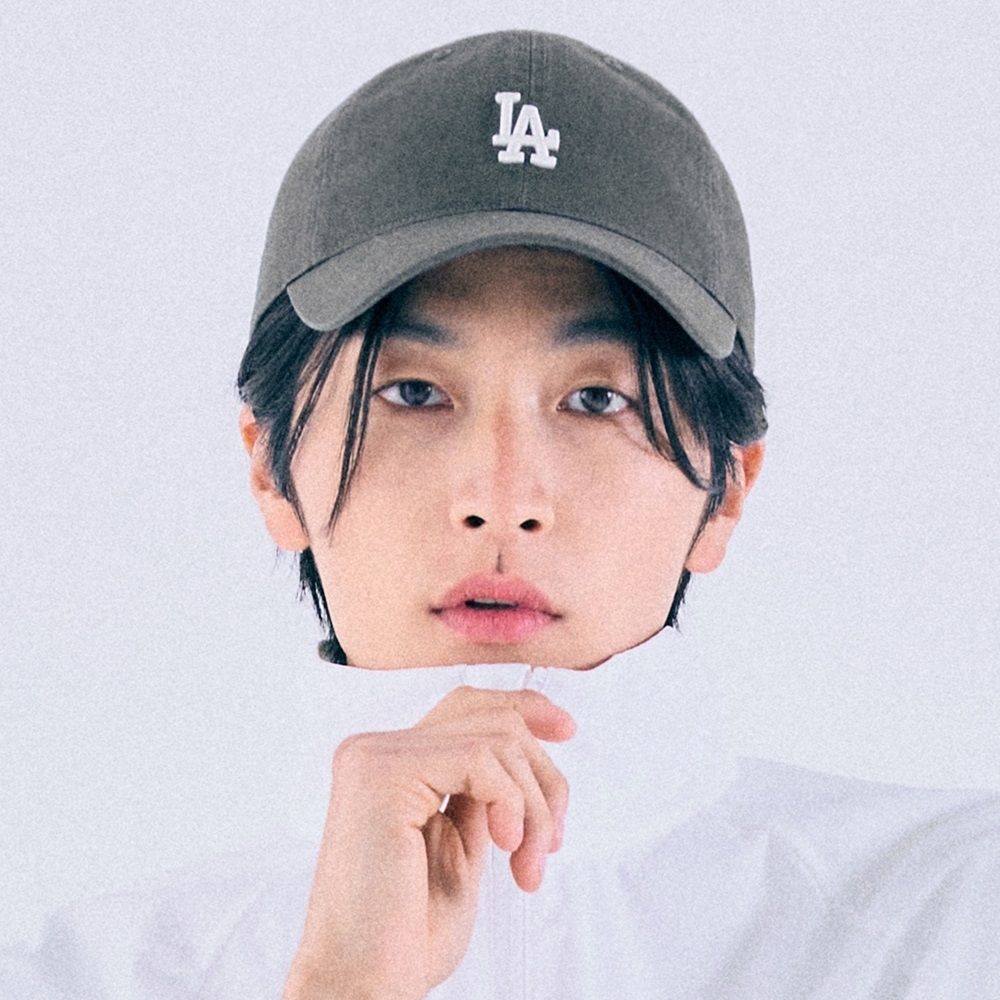 Nón MLB Rookie Unstructured Ball Cap LA Dodgers Charcoal Grey