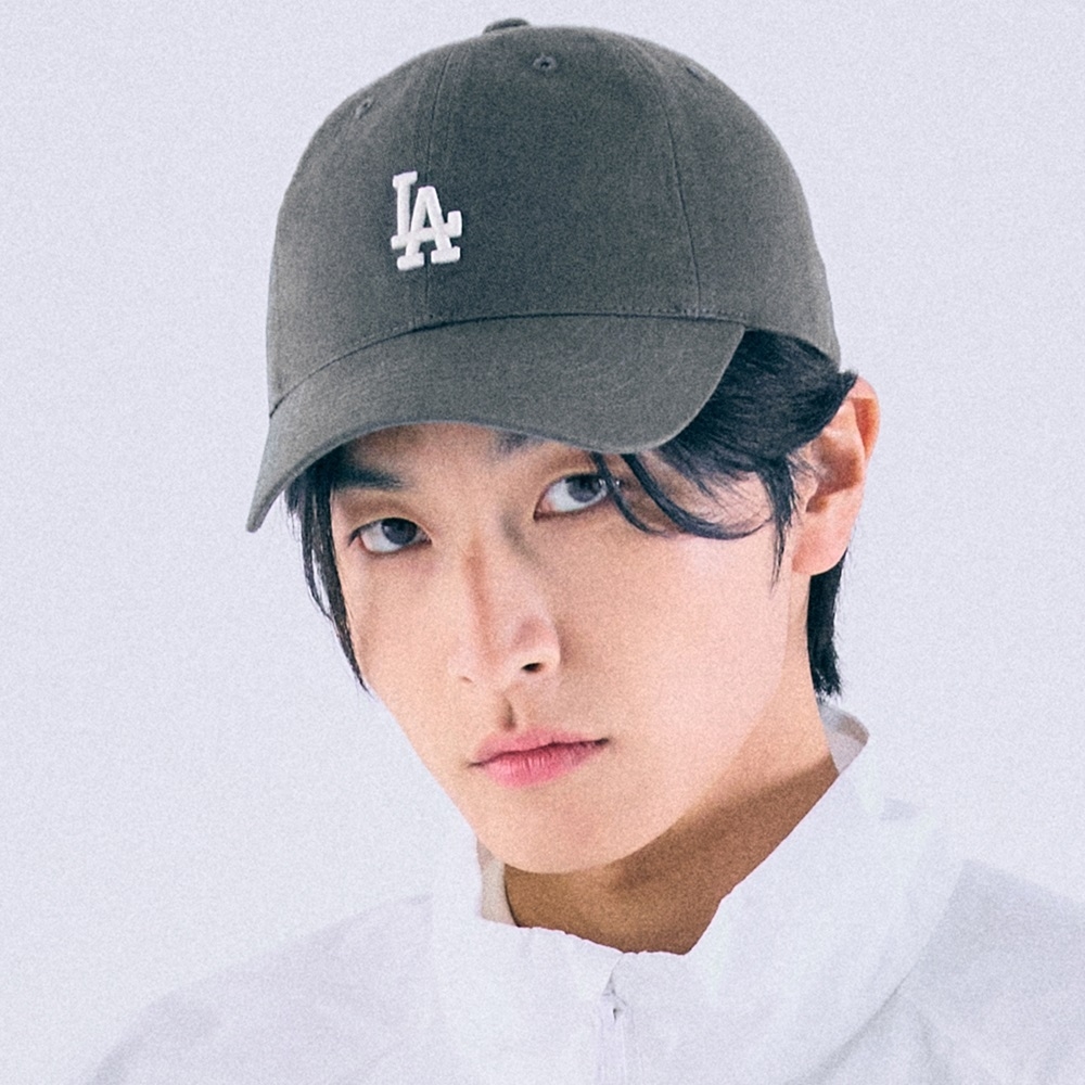 Nón MLB Rookie Unstructured Ball Cap LA Dodgers Charcoal Grey