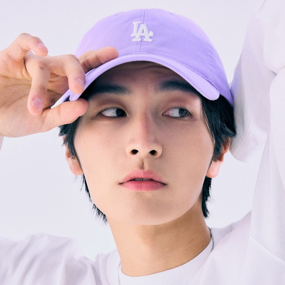 Nón MLB Rookie Unstructured Ball Cap LA Dodgers Lavender