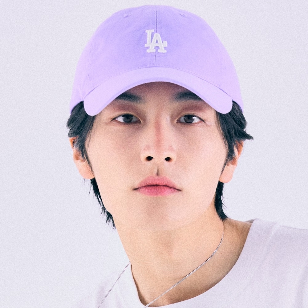 Nón MLB Rookie Unstructured Ball Cap LA Dodgers Lavender