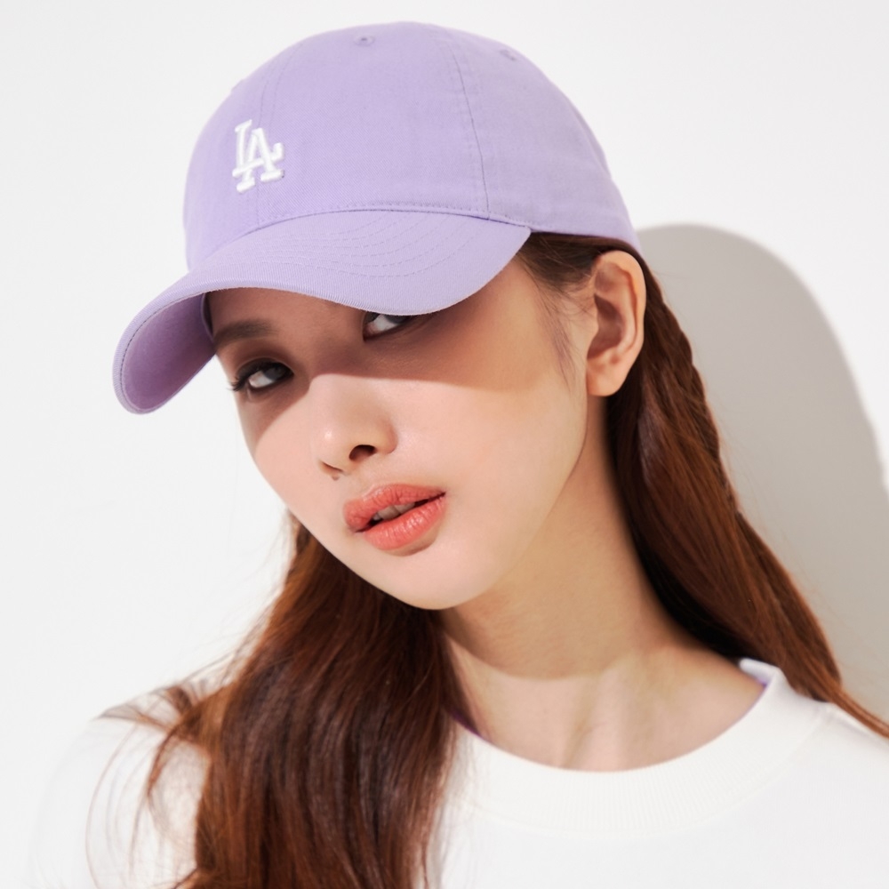 Nón MLB Rookie Unstructured Ball Cap LA Dodgers Neon Purple
