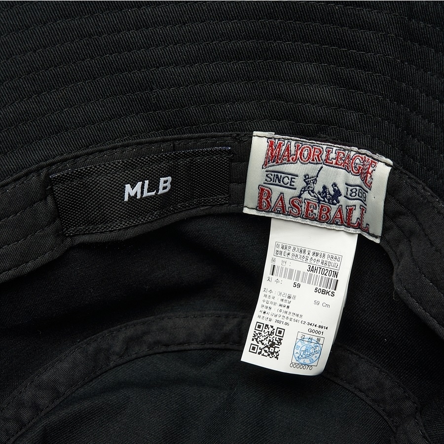 Nón MLB Surround Bucket Hat New York Yankees Black