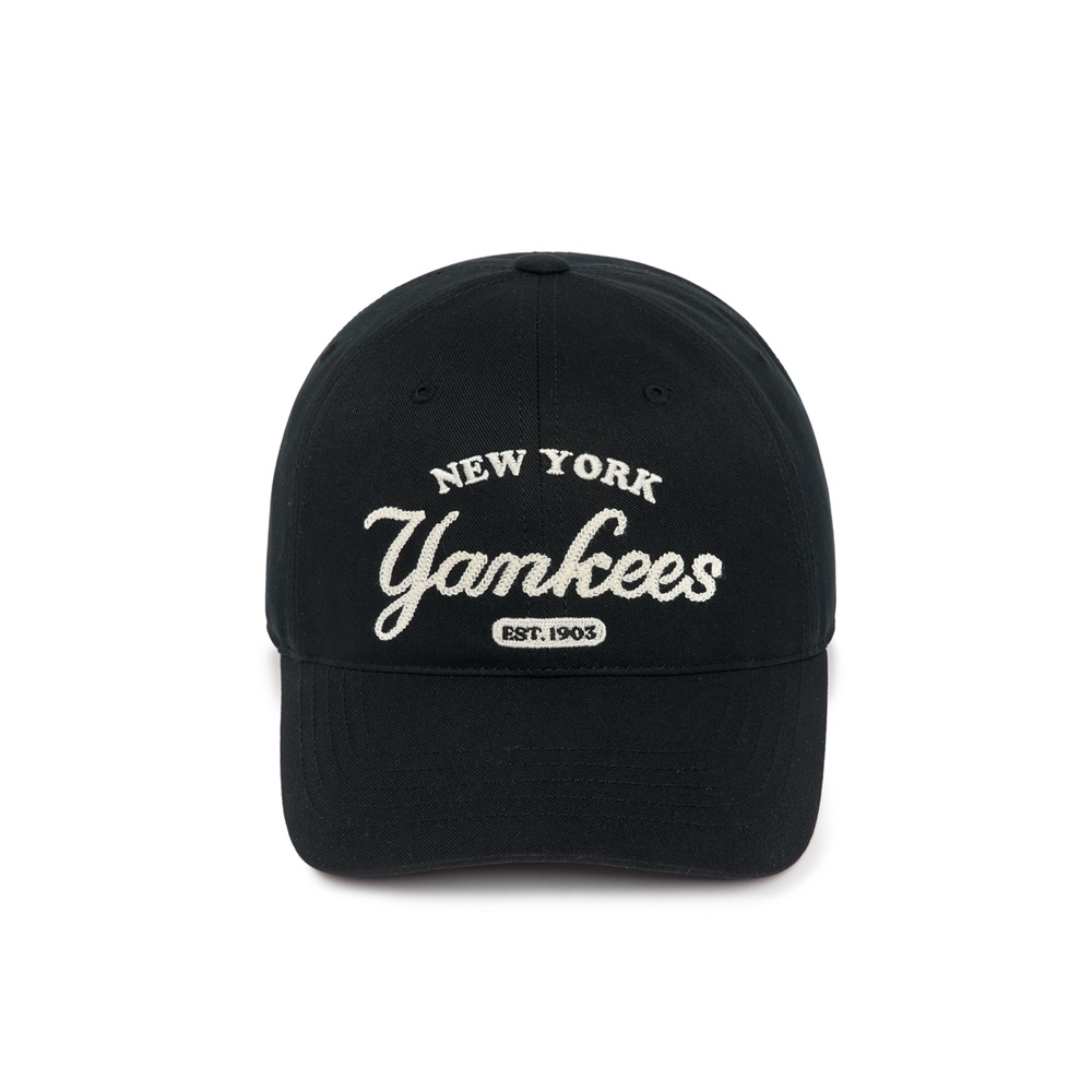 Nón MLB Varsity Lettering Ball Cap New York Yankees Black