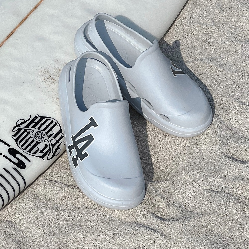 Sandals MLB Chunky Bouncer Clog LA Dodgers Grey