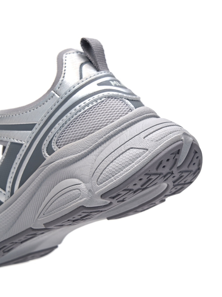 Sandals MLB Ace Runner Mary Jane New York Yankees Silver