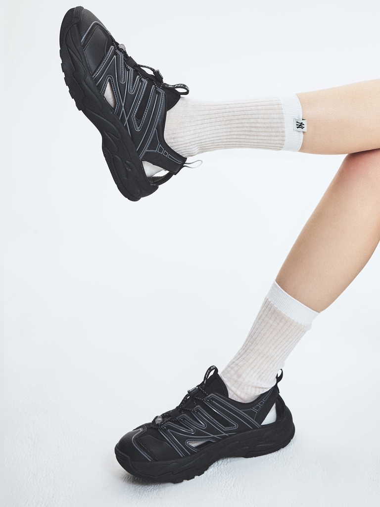 Sandals MLB Big Ball Chunky Field Mask New York Yankees Black