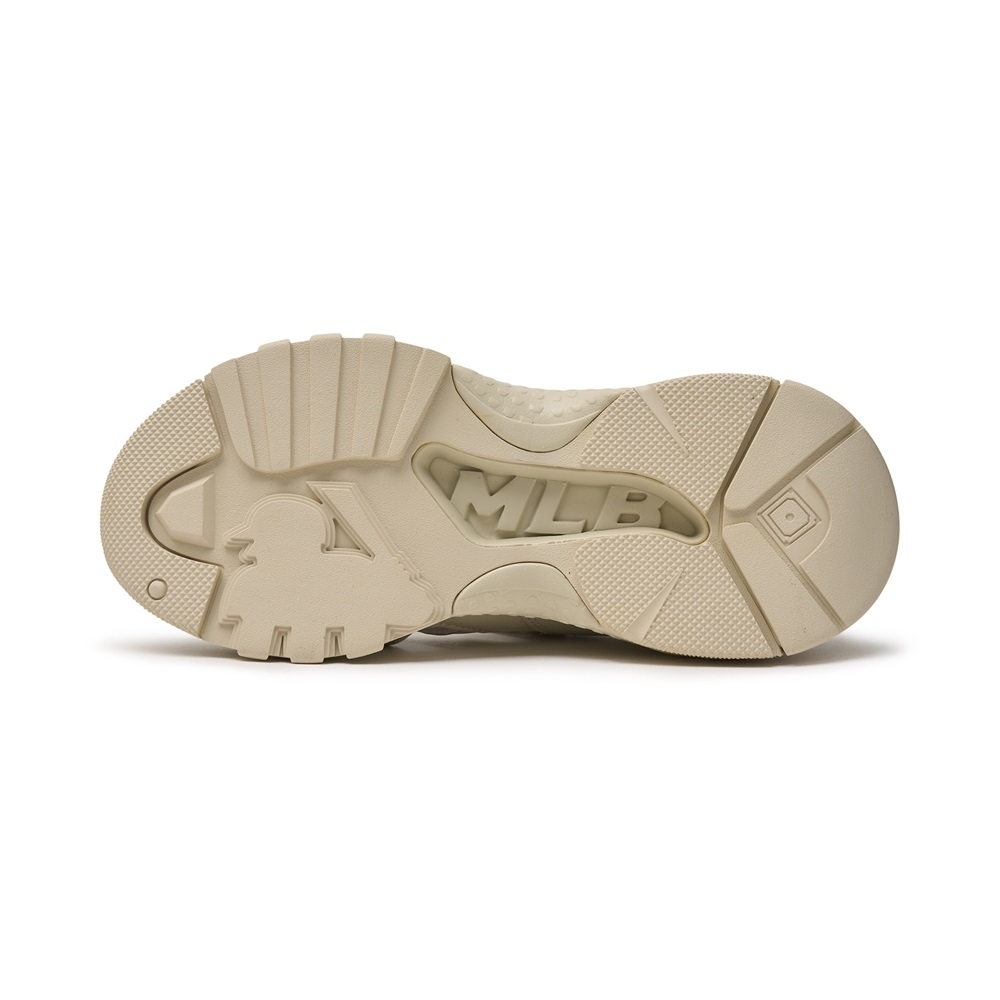 Sandals MLB Korea [Women's Size] BigBall Chunky Mask Boston Red Sox Beige