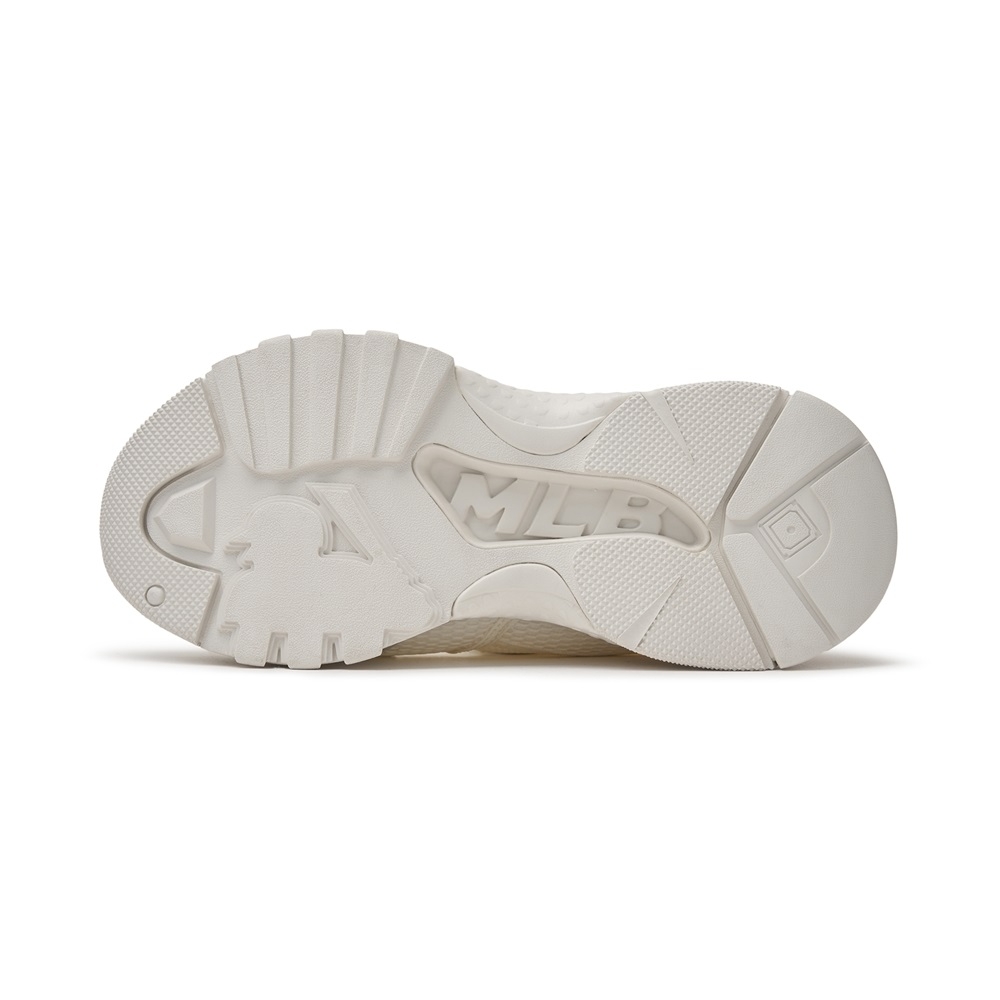 Sandals MLB Korea BigBall Chunky Mask Mary Jane New York Yankees Ivory