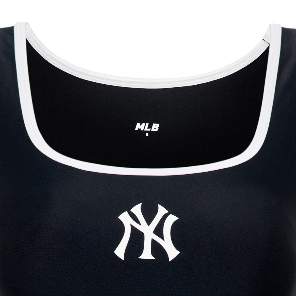 MLB Swimsuit Basic One Piece New York Yankees Black