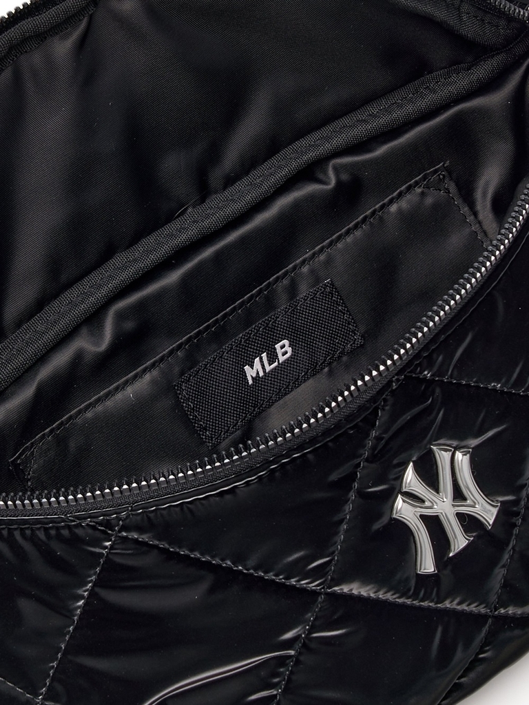 Túi MLB Korea Curve Padded Hip Sack New York Yankees Black