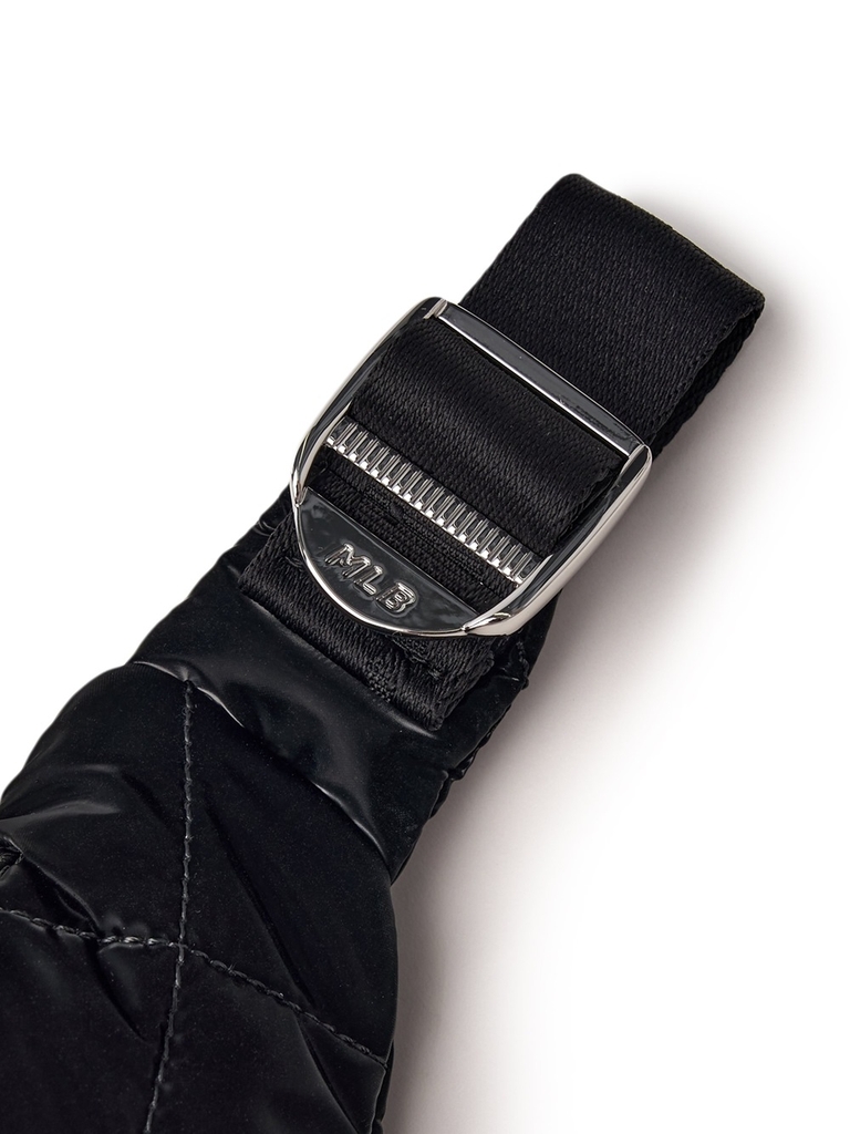 Túi MLB Korea Curve Padded Hip Sack New York Yankees Black