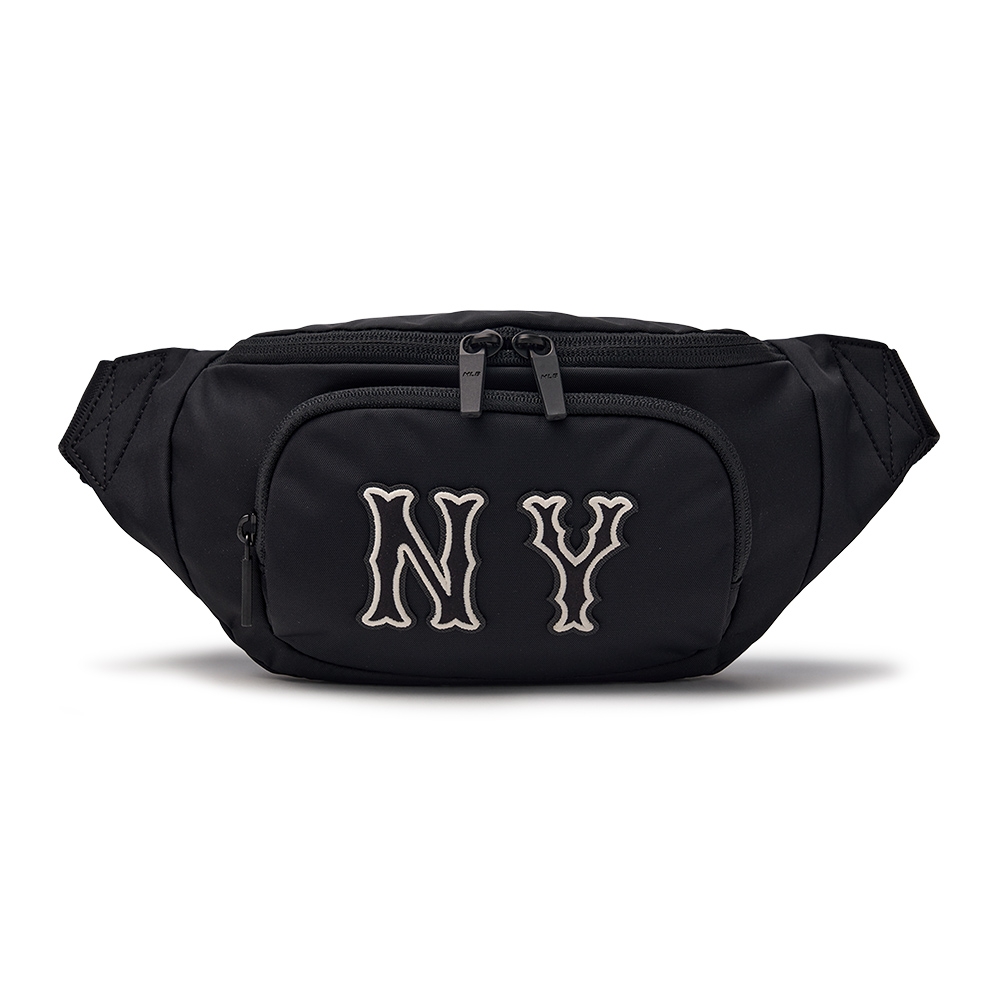 Túi MLB Korea Coopers Nylon Hip Sack New York Yankees Black