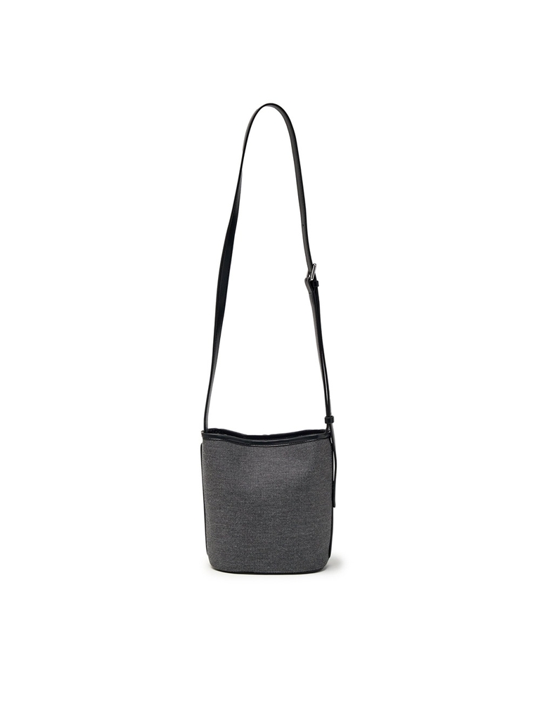 Túi MLB Basic Canvas Mini Bucket Bag New York Yankees Black