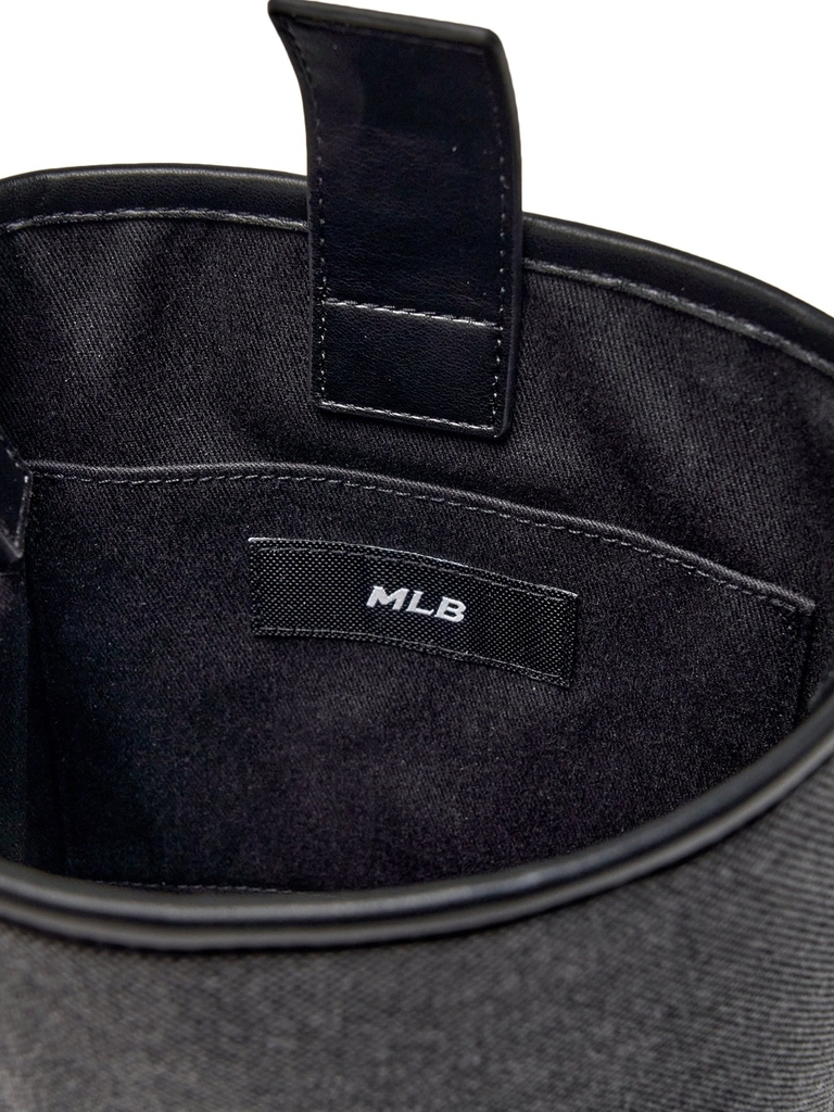 Túi MLB Basic Canvas Mini Bucket Bag New York Yankees Black