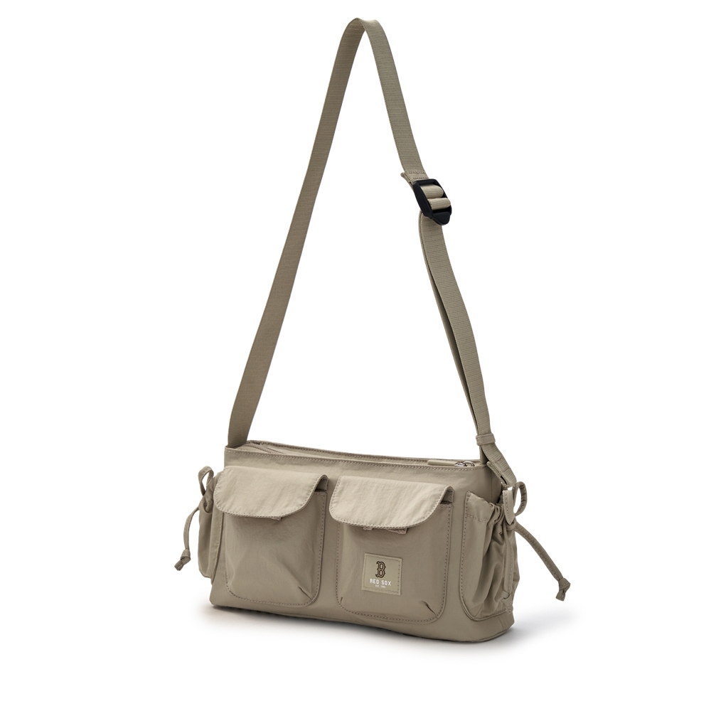 Túi MLB Basic Gofcore Pocket Crossbody Boston Red Sox Sand [Karina PICK]