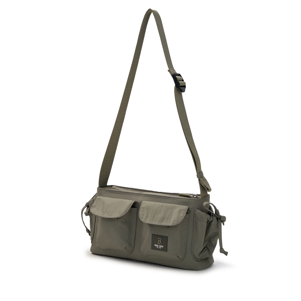 Túi MLB Basic Gofcore Pocket Crossbody Boston Red Sox Khaki [Karina PICK]